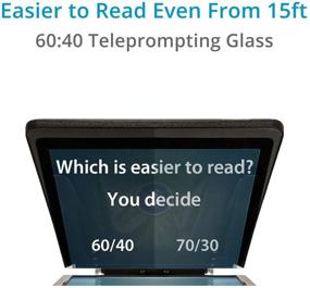 img 1 attached to 🎥 Proaim Universal Professional Teleprompter Kit P-TP300: Perfect for Film, Video Production, and Online/Social Media Videos, includes Free Hard Case!