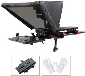 img 3 attached to 🎥 Proaim Universal Professional Teleprompter Kit P-TP300: Perfect for Film, Video Production, and Online/Social Media Videos, includes Free Hard Case!