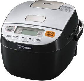 img 4 attached to 🍚 Zojirushi Micom Rice Cooker & Warmer: Silver Black - An Exceptional Kitchen Appliance for Perfectly Cooked Rice