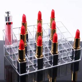 img 2 attached to Beaupretty Lipstick Acrylic Lipgloss Organizer