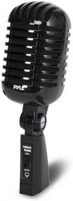 img 4 attached to 🎤 Pyle PDMICR42BK Проводной микрофон с 16 футовым XLR до ¼ дюйма кабелем-коннектором, черного цвета.