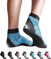 🧦 bps 'second skin' water socks - soft, ultra stretch, high/low cut - unisex logo