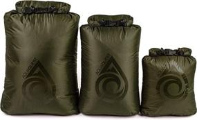 img 3 attached to 🎒 Aqua Quest Rogue Dry Bags - Ultra-Waterproof - 10, 20, 30, 60, 100 Liters - Camouflage or Olive Green