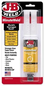 img 1 attached to J B Weld 50101 MinuteWeld Syringe