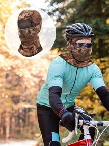 img 1 attached to Balaclava Motorcycle Windproof Camouflage Fishing Outdoor Recreation