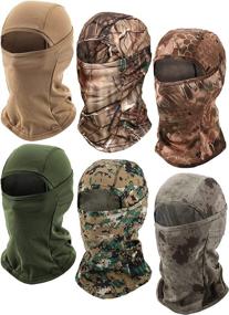 img 4 attached to Balaclava Motorcycle Windproof Camouflage Fishing Outdoor Recreation