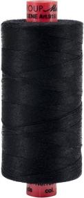 img 1 attached to Mettler Metrosene Polyester Thread Black Sewing and Thread & Floss