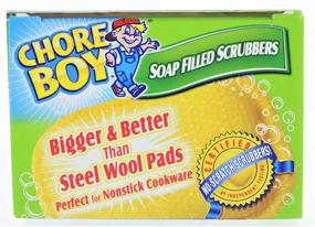 img 1 attached to 🧽 Chore Boy Soap-Filled Scouring Pads - Pack of 2