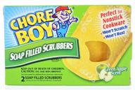 🧽 chore boy soap-filled scouring pads - pack of 2 logo