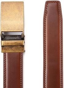 img 2 attached to KAERMU Comfort Genuine Leather Automatic Men's Accessories in Belts