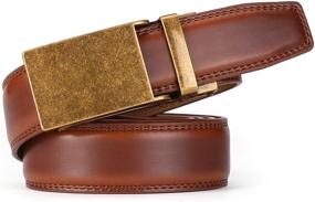 img 3 attached to KAERMU Comfort Genuine Leather Automatic Men's Accessories in Belts