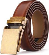 kaermu comfort genuine leather automatic men's accessories in belts logo