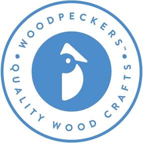 img 1 attached to 🔨 Превосходные деревянные штифты для ремесел и проектов своими руками - недоделанные деревянные палки из твердых пород дерева от Woodpeckers