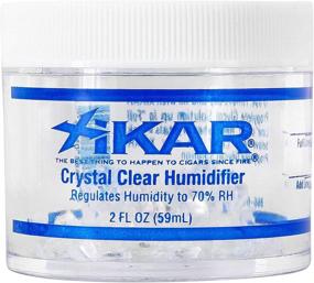 img 2 attached to 🔮 Кристальный увлажнитель Xikar: Долговечный, многоразовый, расширяющиеся кристаллы, 70% влажность, банка 2 жидких унции