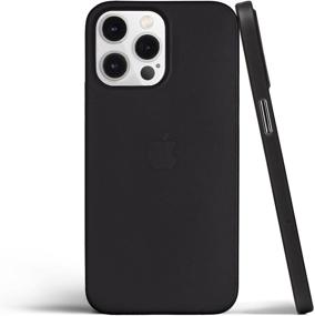 img 4 attached to 📱 totallee Thin iPhone 13 Pro Max Case - Ultra Slim Minimalist Cover for Apple iPhone 13 Pro Max (2021) - Frosted Black