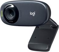 🖥️ logitech c310 hd webcam in black standard packaging for crisp video calls logo