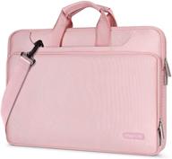 🎒 mosiso 360 protective laptop shoulder bag – macbook pro/air 13 inch – briefcase sleeve case in pink logo