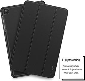 img 3 attached to 📱 INFILAND Galaxy Tab A 8.4 2020 Case - Slim Tri-Fold Shell Cover for Samsung Galaxy Tab A 8.4-inch SM-T307 2020 Release (Verizon/T-Mobile/AT&amp;T) Tablet - Black