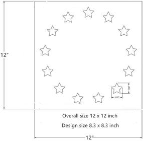 img 2 attached to OBUY Painting Airbrush Reusable Template