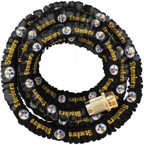 img 3 attached to NFL 50ft Expandable Garden Hose with Retractable Feature