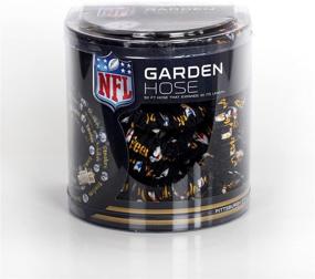 img 1 attached to NFL 50ft Expandable Garden Hose with Retractable Feature