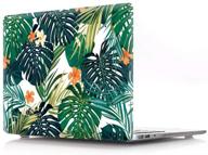 hrh tropical pattern protective macbook logo