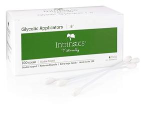 img 1 attached to Intrinsics Double Tipped Glycolic Applicator Swabs