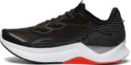 saucony endorphin shift running black men's shoes in athletic logo