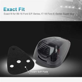 img 1 attached to 🚗 Partsam 5X Дымчатый маркер для крыши + 5X оранжевых светодиодных ламп T10 (сборка) Совместим с E150 E250 E350 E450 F150 F250 F350 F450 F550 Super Duty с фонарями на крыше (1999-2016)