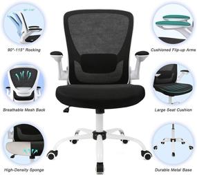 img 2 attached to Komene Ergonomic Executive Flip Up Support Furniture