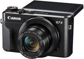 img 2 attached to 📷 Canon PowerShot G7 X Mark II Compact Digital Camera Bundle with Spider Tripod and 16 GB Memory Card