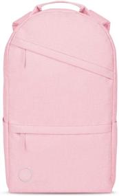 img 3 attached to 🎒 25L Legacy Backpack with Laptop Compartment Sleeve - Simple Modern Travel Bag for Men & Women - Ideal for College, Work, and School - Blush