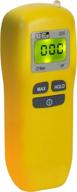 uei test instruments co71a handheld digital carbon monoxide detector, portable co meter with 0-999ppm range, visual and audible alerts, co monitor tester + battery included logo