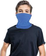 copper fit face cover shield and neck gaiter logo
