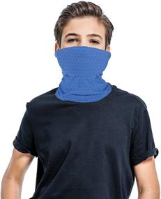img 4 attached to Copper Fit Face Cover Shield and Neck Gaiter