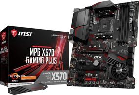 img 4 attached to High-Performance MSI MPG X570 GAMING PLUS Motherboard: AMD AM4, PCIe 4.0, DDR4, SATA 6Gb/s, M.2, USB 3.2 Gen 2, HDMI, ATX