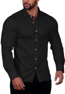 👕 coofandy wrinkle-free men's muscle sleeve shirts - clothing and shirts logo