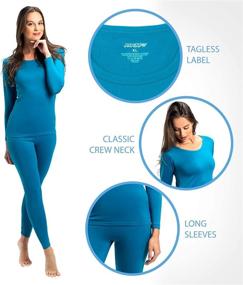 img 3 attached to Rocky Womens Thermal Underwear Bottom Sports & Fitness in Running