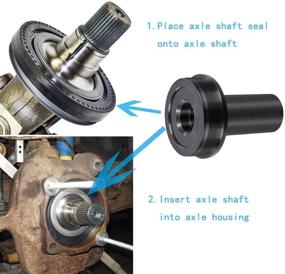 img 3 attached to High-Quality Axle Shaft Seal 🔧 Installer for Ford F-250/350, 2006 to Present