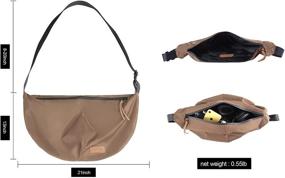 img 3 attached to Nylon Crossbody Hobo Bags Women Women's Handbags & Wallets for Hobo Bags