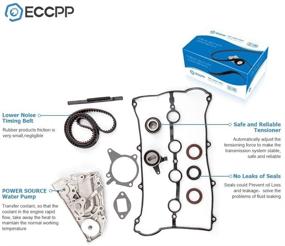 img 2 attached to ECCPP Timing Belt Water Pump Kit for 1990-1993 Mazda Miata 1.6L ENG. CODE 'B6'
