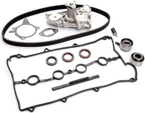 img 4 attached to ECCPP Timing Belt Water Pump Kit for 1990-1993 Mazda Miata 1.6L ENG. CODE 'B6'