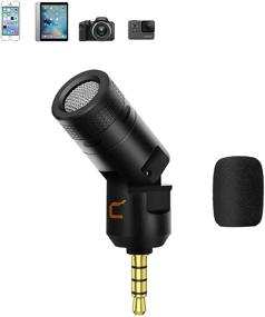 img 4 attached to 🎙️ Versatile Comica 3.5mm Flexible Cardioid Microphone: Perfect for Vlogging, iPhone, Samsung, Canon, Nikon, GoPro 7/8, Camera, Laptop, and Wireless Mic System