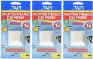 🐠 convenient 3 pack of api 14-day pyramid fish feeders logo
