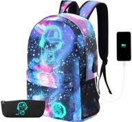 lightweight 🎒 fashion charging luminous backpack logo