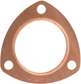 img 1 attached to 🔒 Copper Seal Triangle Collector and Header Muffler Gasket by Mr. Gasket 7176MRG