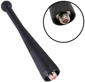 img 1 attached to 🔍 Enhance Communication Range with KEYBLU UHF Radio Stubby Antenna for Motorola XTS2500 XTS3000 XTS3500 XTS5000 HT1000 HT1250 Two Way Radio (Pack of 2)