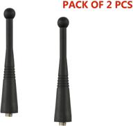 🔍 enhance communication range with keyblu uhf radio stubby antenna for motorola xts2500 xts3000 xts3500 xts5000 ht1000 ht1250 two way radio (pack of 2) logo