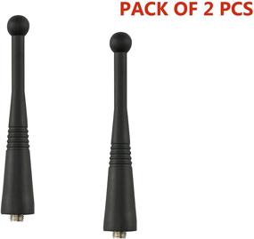 img 2 attached to 🔍 Enhance Communication Range with KEYBLU UHF Radio Stubby Antenna for Motorola XTS2500 XTS3000 XTS3500 XTS5000 HT1000 HT1250 Two Way Radio (Pack of 2)