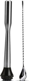 img 4 attached to 🍹 LEGERM Stainless Steel Cocktail Muddler Mixing Tool